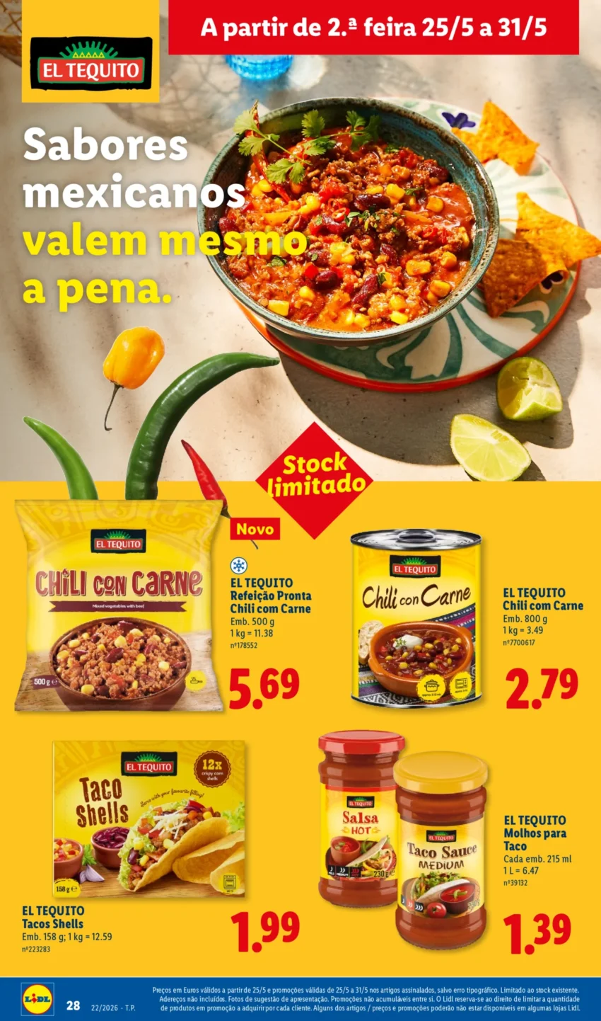 Página 28 do Antevisão Folheto LiDL Promoções