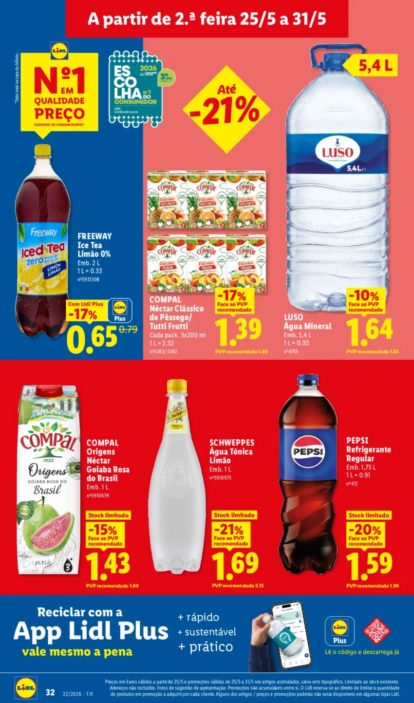 Página 32 do Antevisão Folheto LiDL Promoções