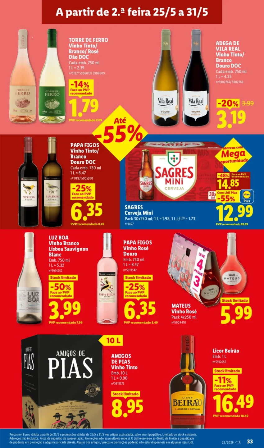 Página 33 do Antevisão Folheto LiDL Promoções