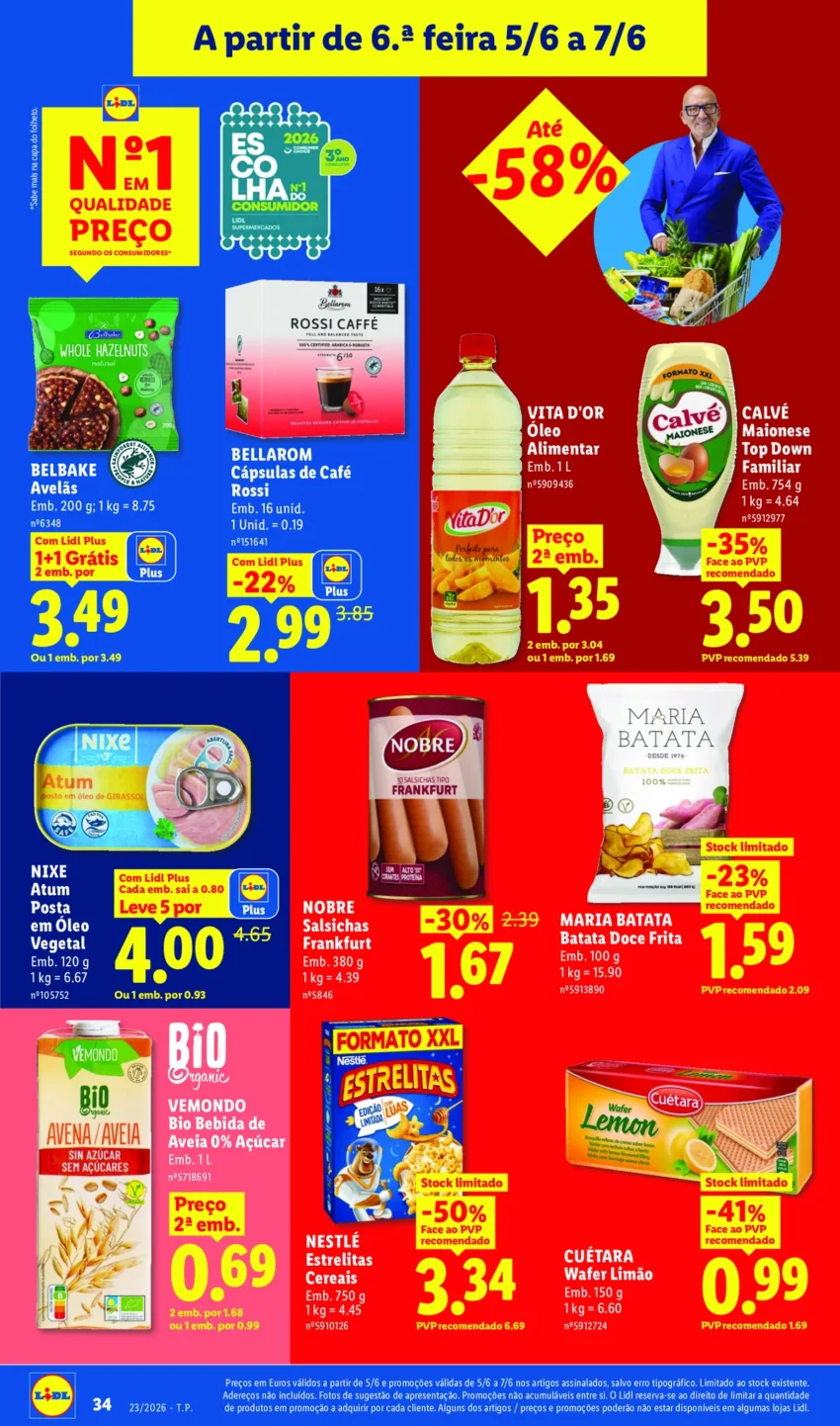 Página 34 do Antevisão Folheto LiDL Promoções