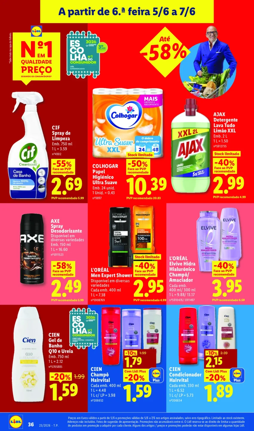 Página 36 do Antevisão Folheto LiDL Promoções