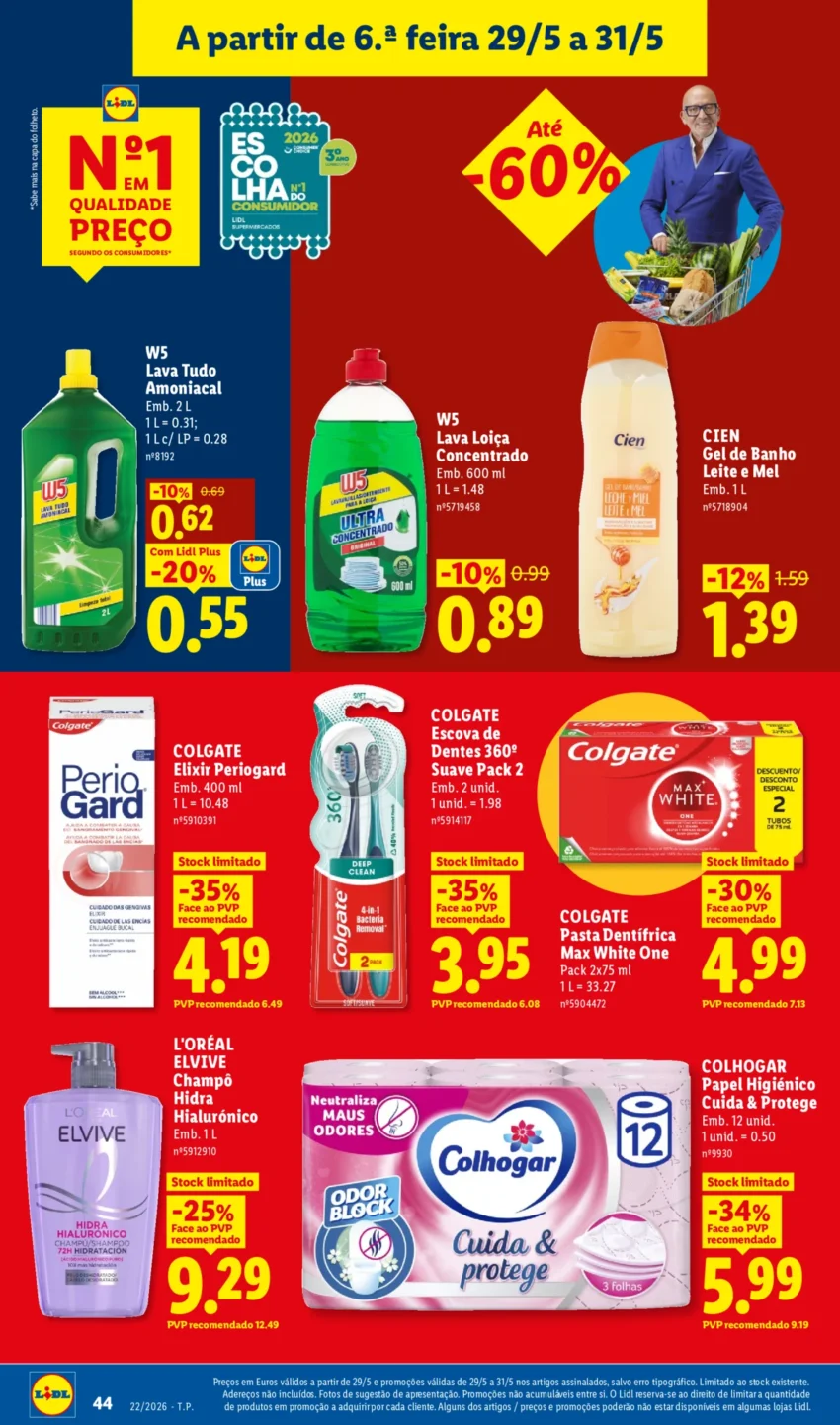 Página 44 do Antevisão Folheto LiDL Promoções