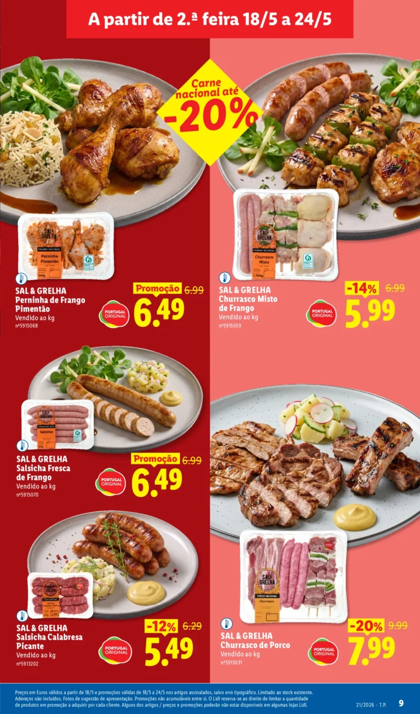 Página 9 do Antevisão Folheto LiDL Promoções