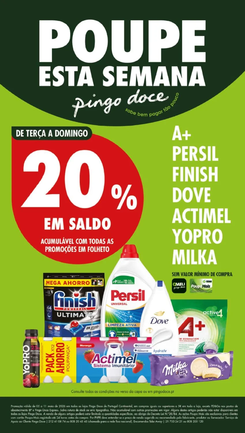 Capa do Antevisão Folheto Pingo Doce