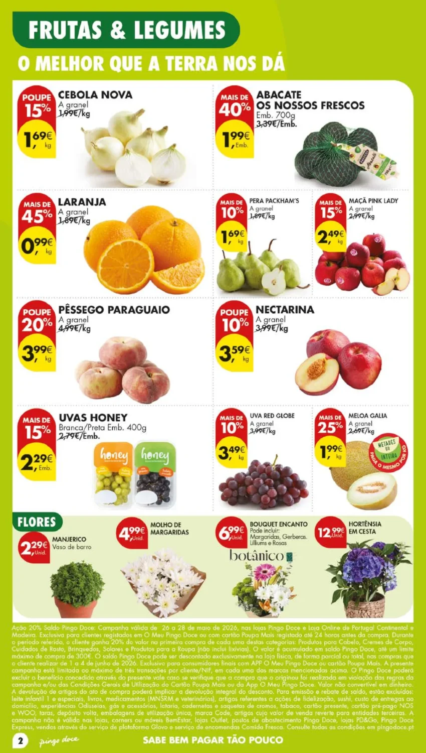 Página 2 do Antevisão Folheto Pingo Doce
