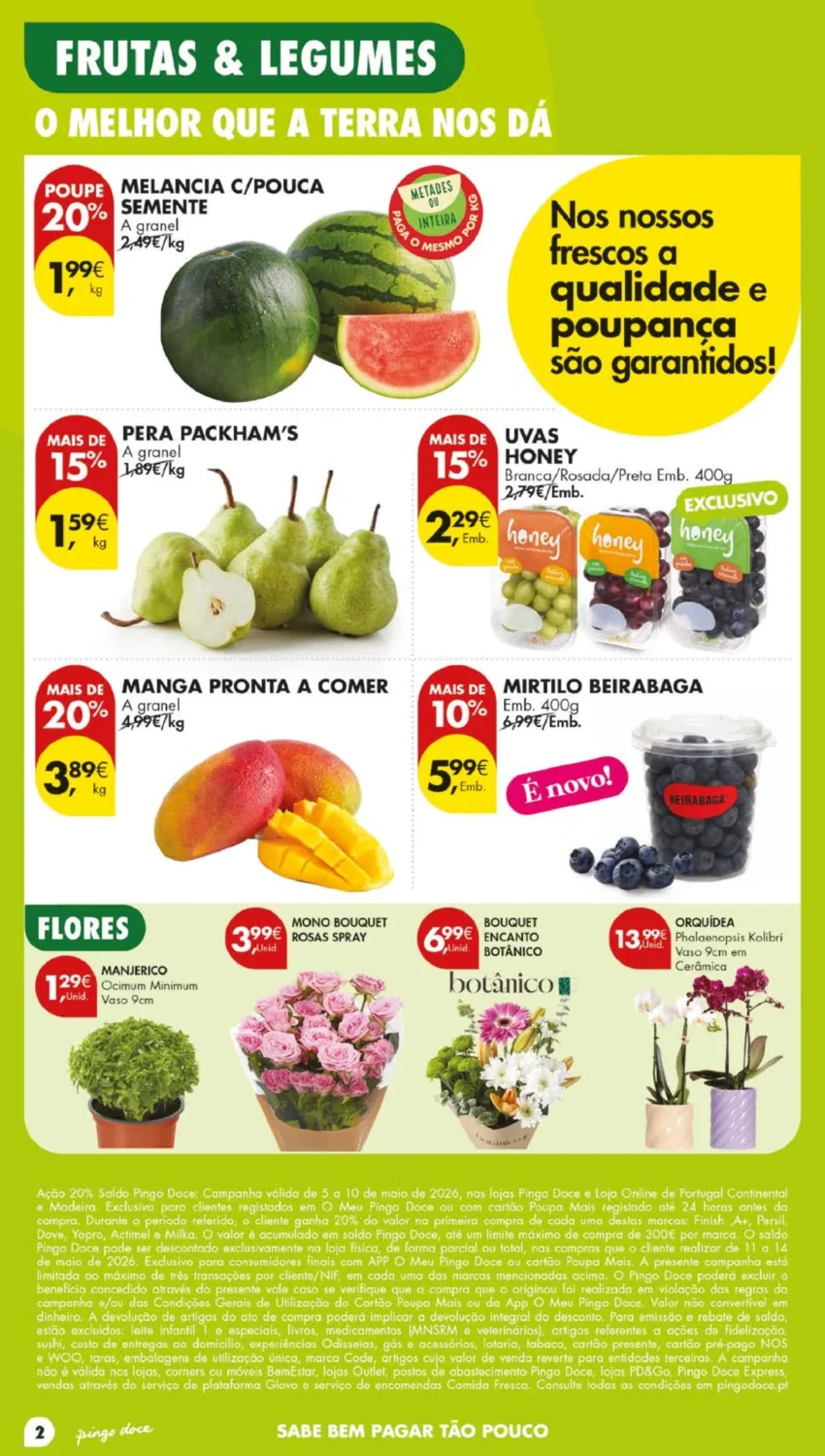 Página 2 do Antevisão Folheto Pingo Doce