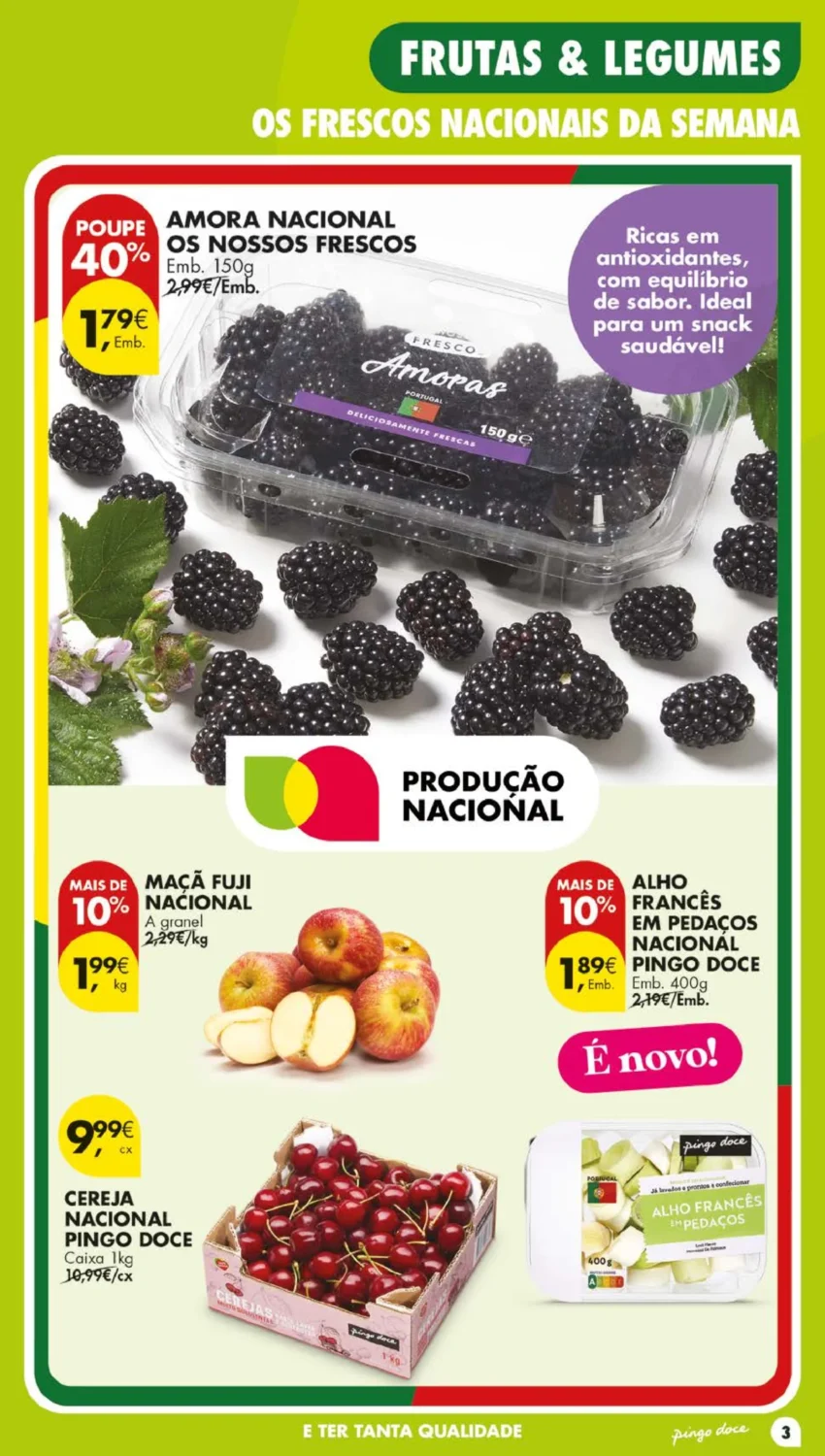 Página 3 do Antevisão Folheto Pingo Doce