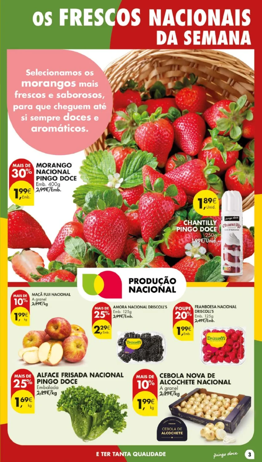 Página 3 do Antevisão Folheto Pingo Doce