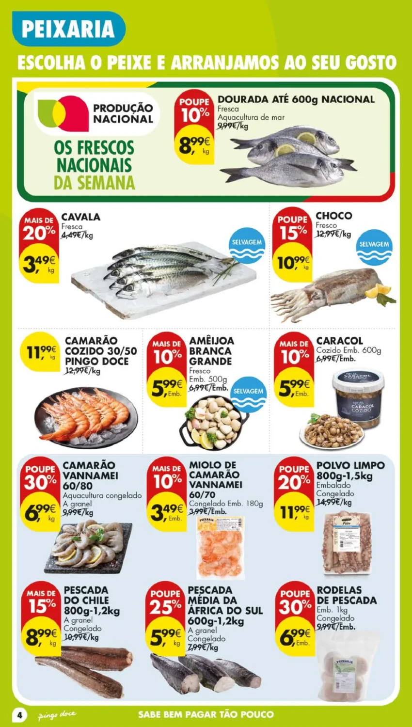 Página 4 do Antevisão Folheto Pingo Doce