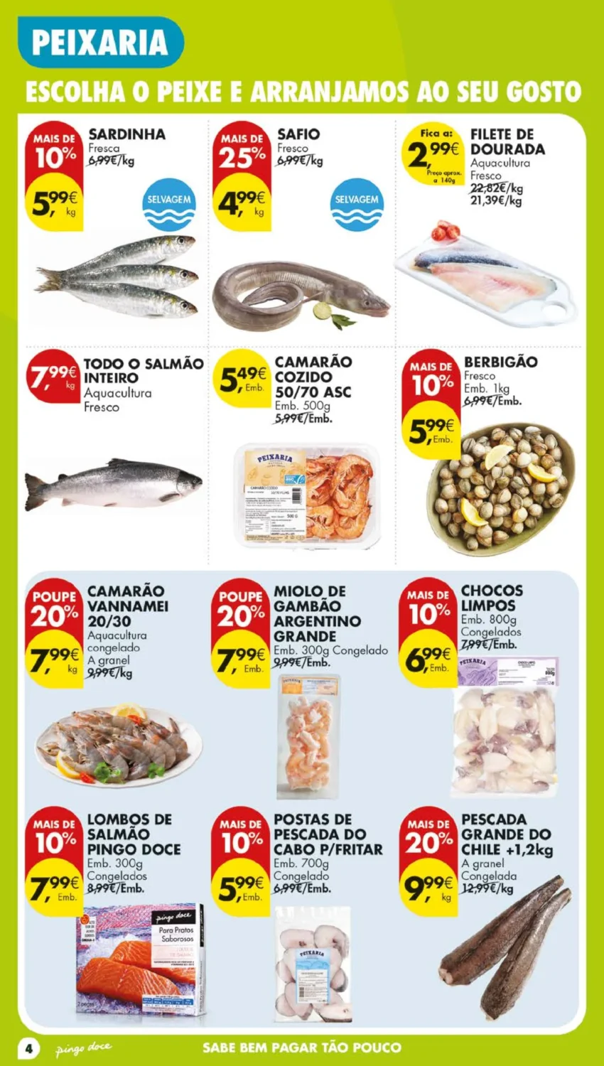 Página 4 do Antevisão Folheto Pingo Doce