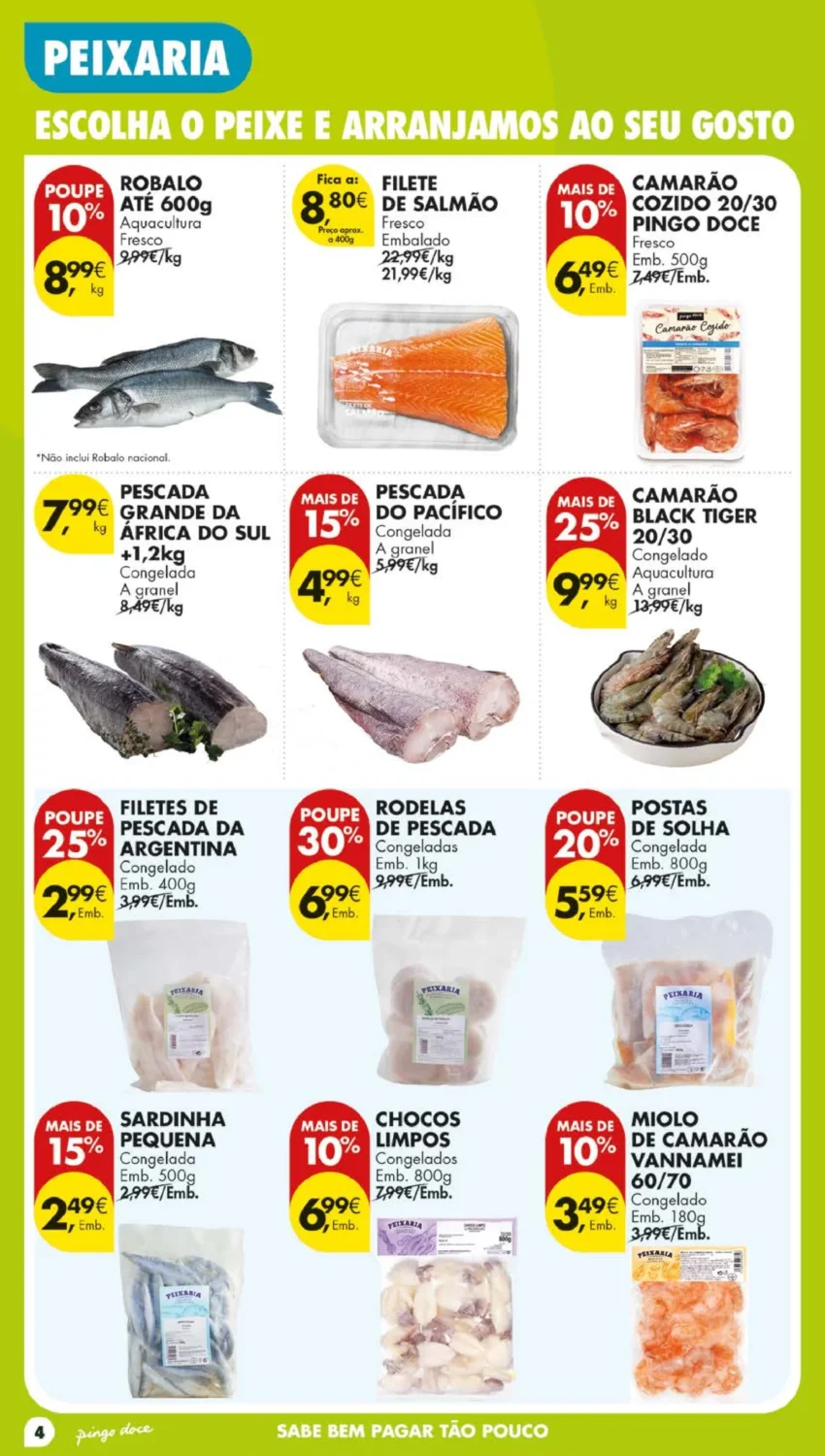 Página 4 do Antevisão Folheto Pingo Doce