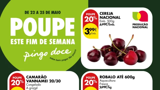 Antevisão Folheto Pingo Doce fim-de-semana (22 a 25 maio)