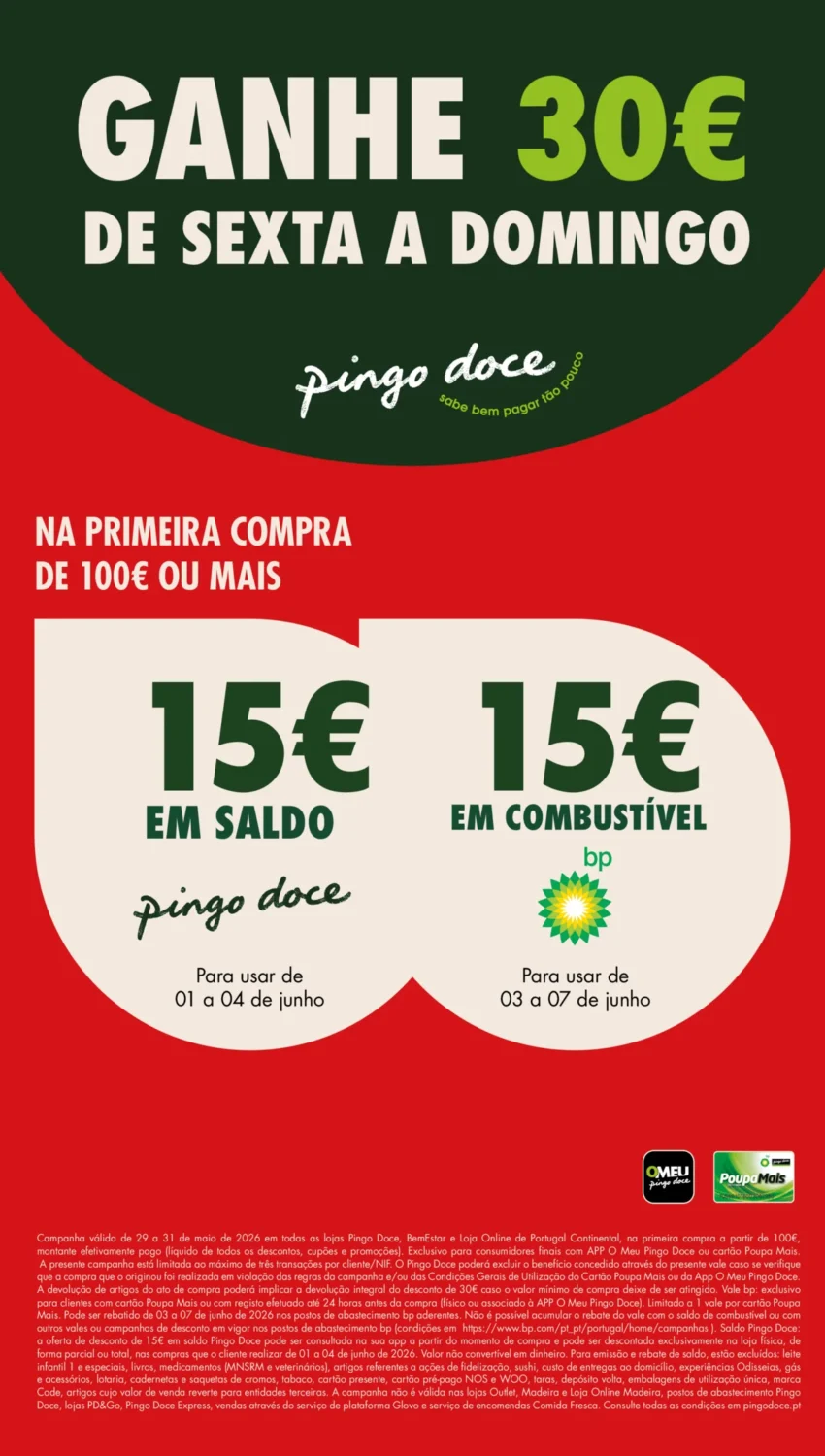 Página 1 do Antevisão Folheto Pingo Doce Fim Semana