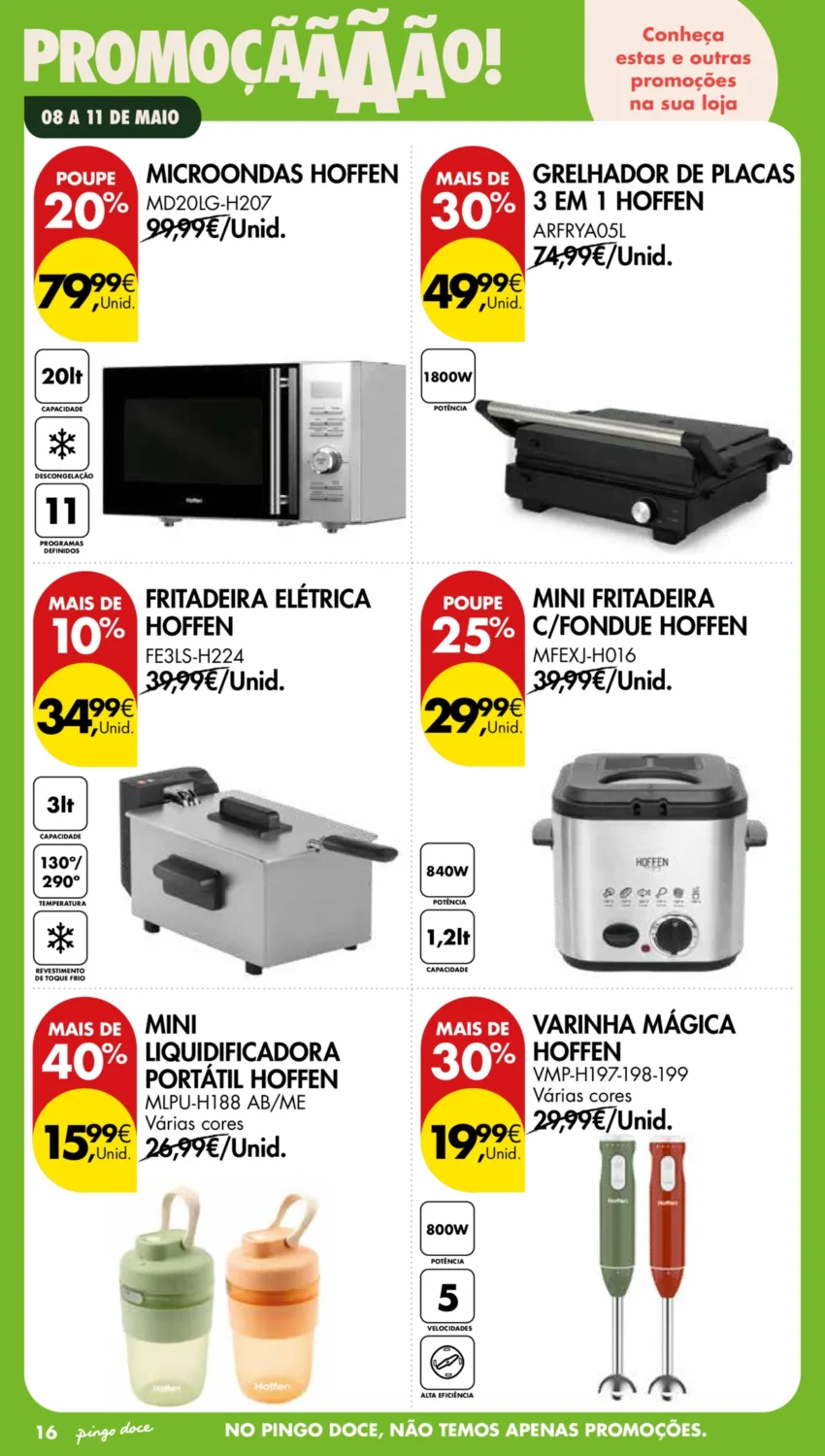 Página 16 do Antevisão Folheto Pingo Doce Fim Semana