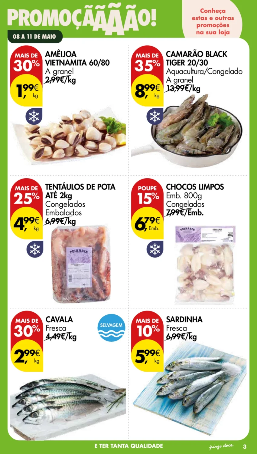 Página 3 do Antevisão Folheto Pingo Doce Fim Semana