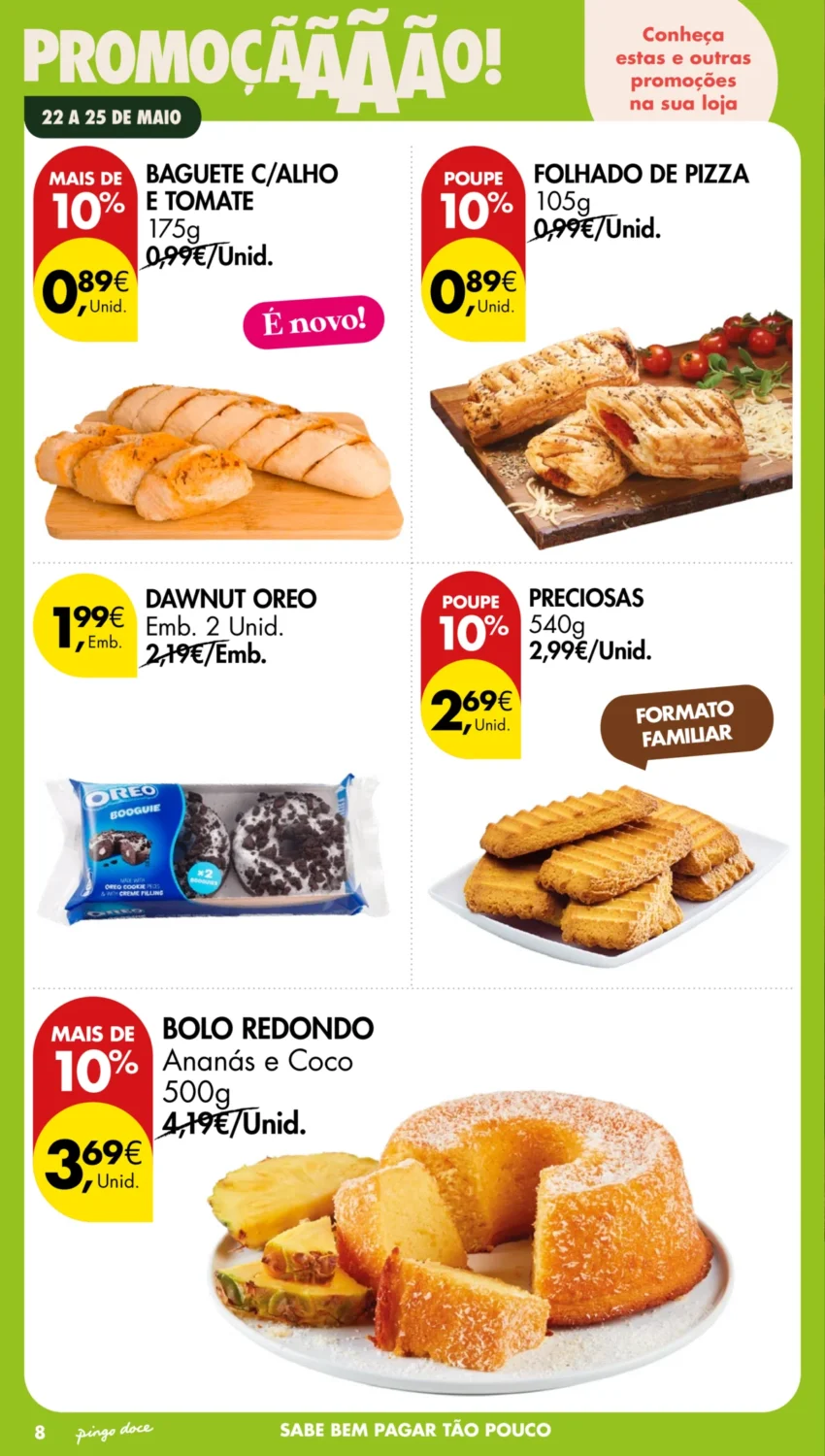 Página 8 do Antevisão Folheto Pingo Doce Fim Semana