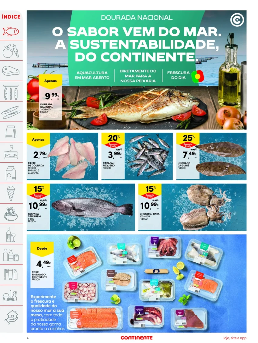 Página 4 do Folheto Continente