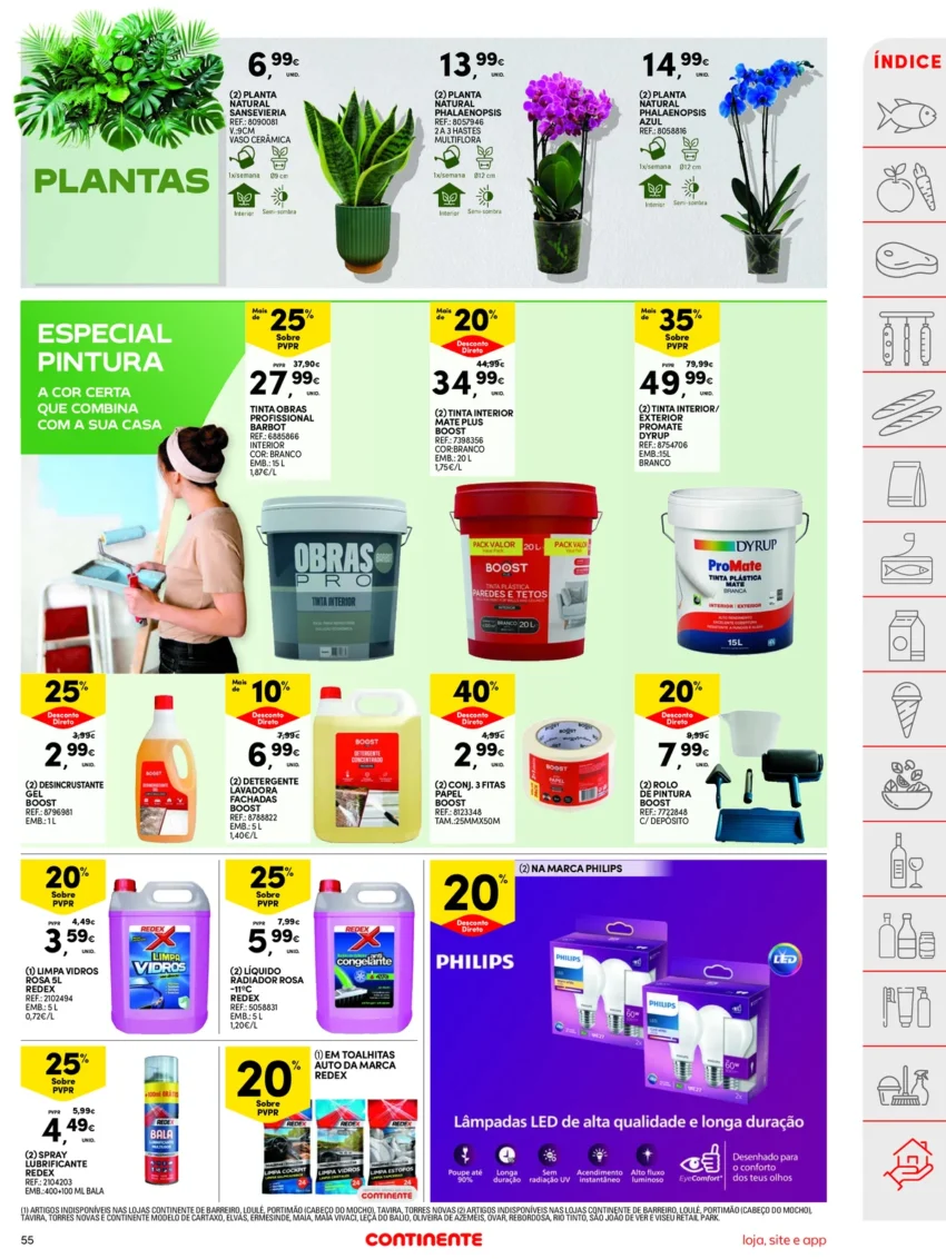 Página 55 do Folheto Continente