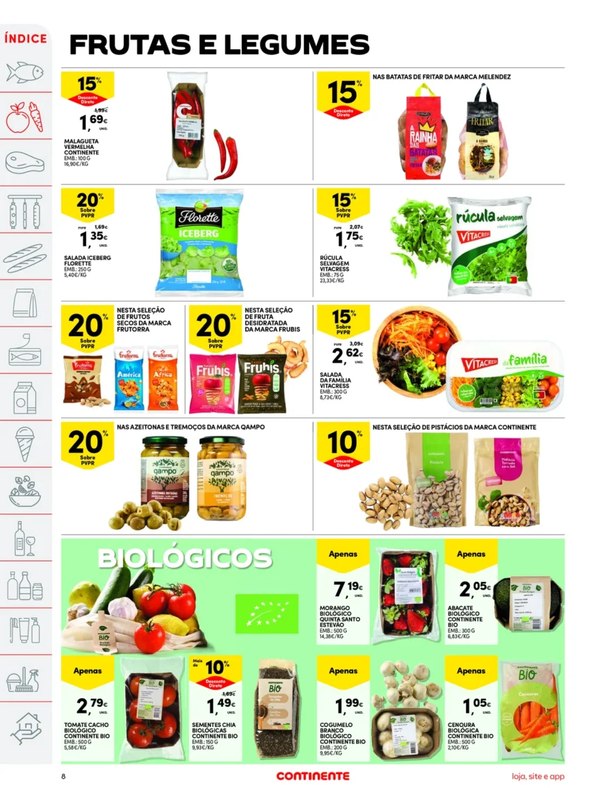 Página 8 do Folheto Continente