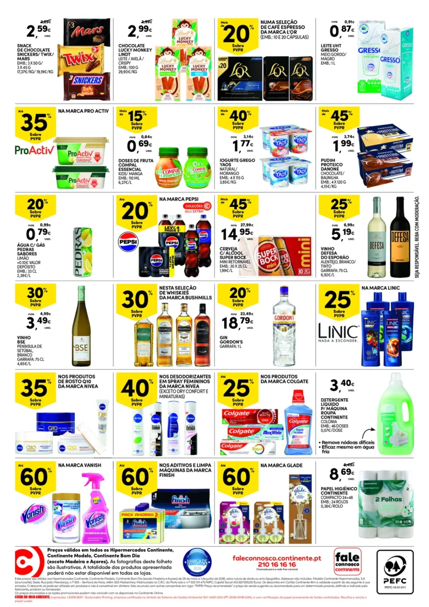 Página 4 do Folheto Continente Fim De Semana