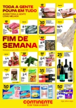 Capa do Folheto Continente Fim Semana