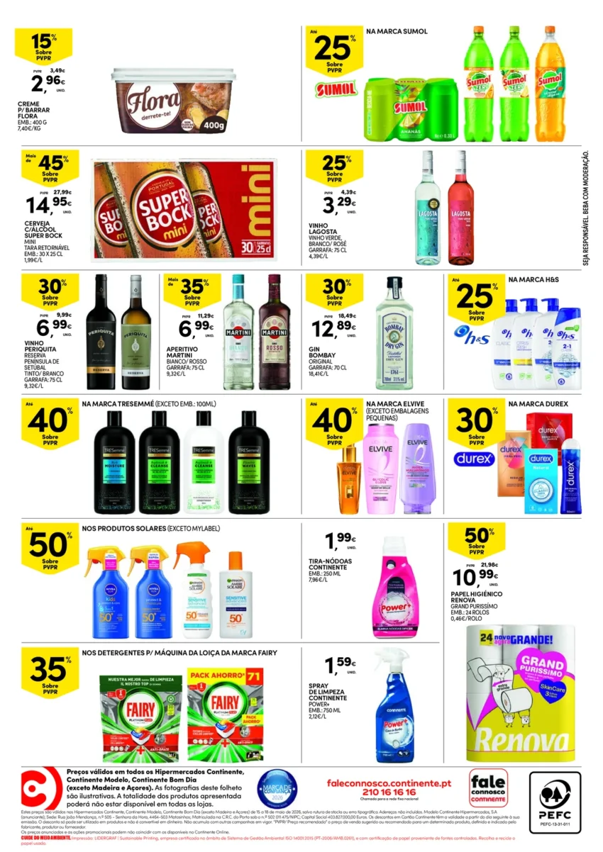 Página 4 do Folheto Continente Fim Semana
