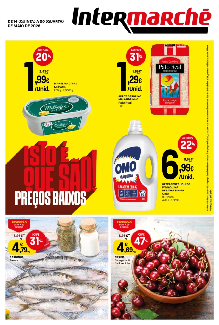 Capa do Folheto Intermarché