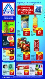 Antevisão Folheto ALDI (15 a 21 junho)
