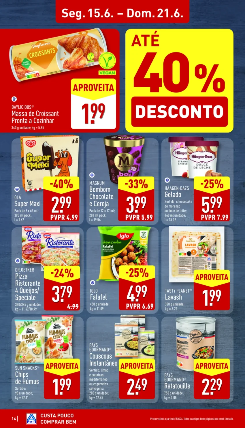 Página 14 do Antevisão Folheto ALDI