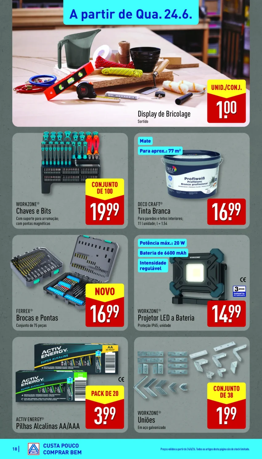 Página 18 do Antevisão Folheto ALDI
