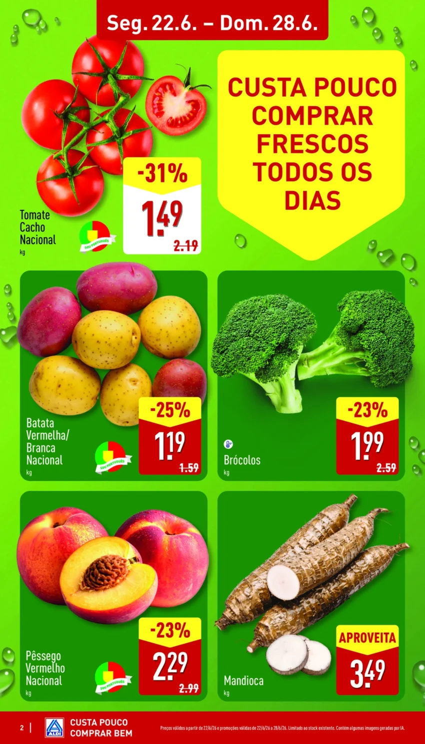 Página 2 do Antevisão Folheto ALDI