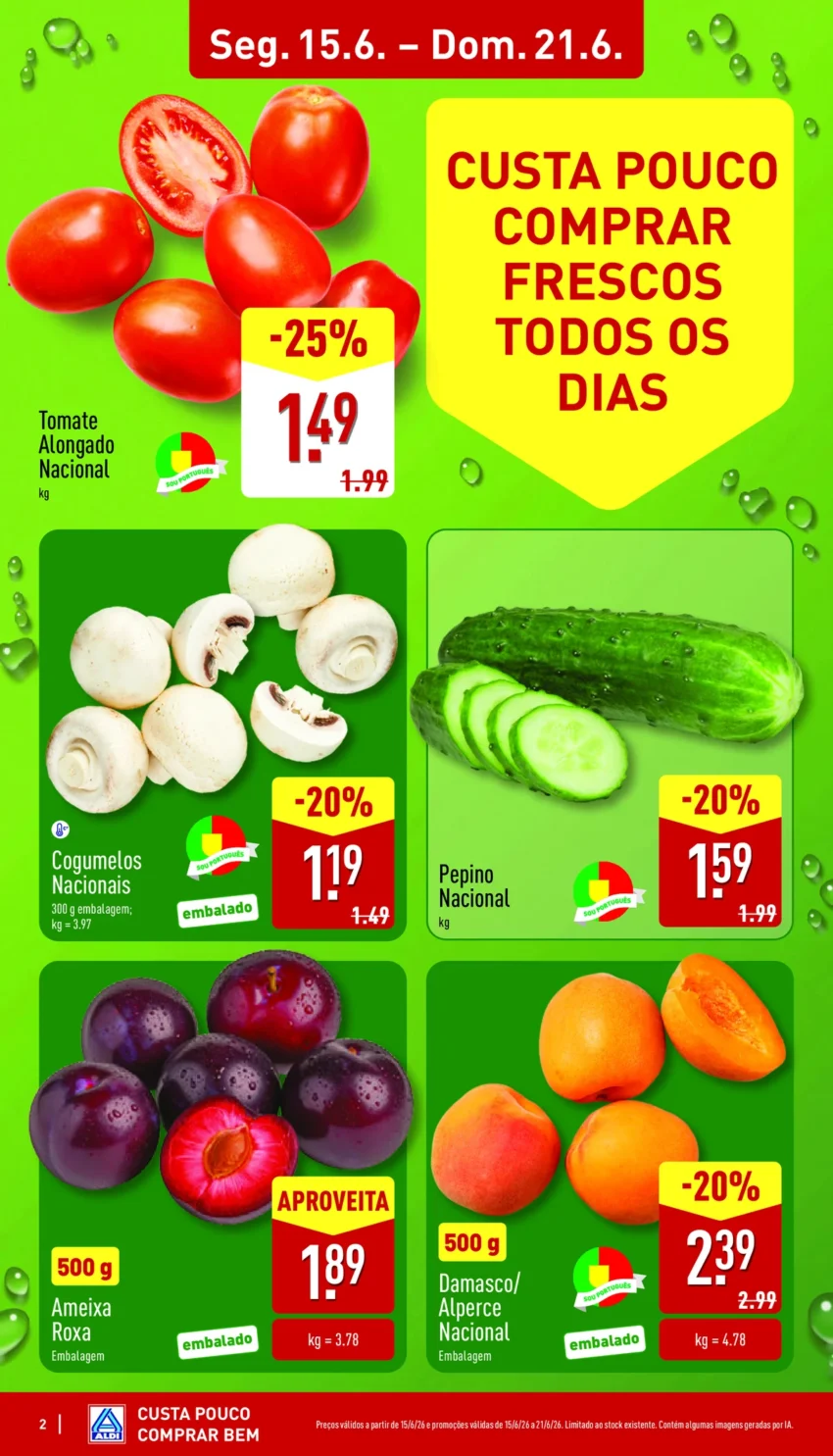 Página 2 do Antevisão Folheto ALDI