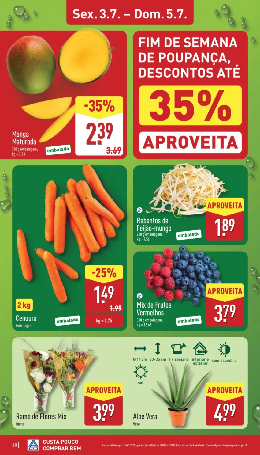 Página 20 do Antevisão Folheto ALDI