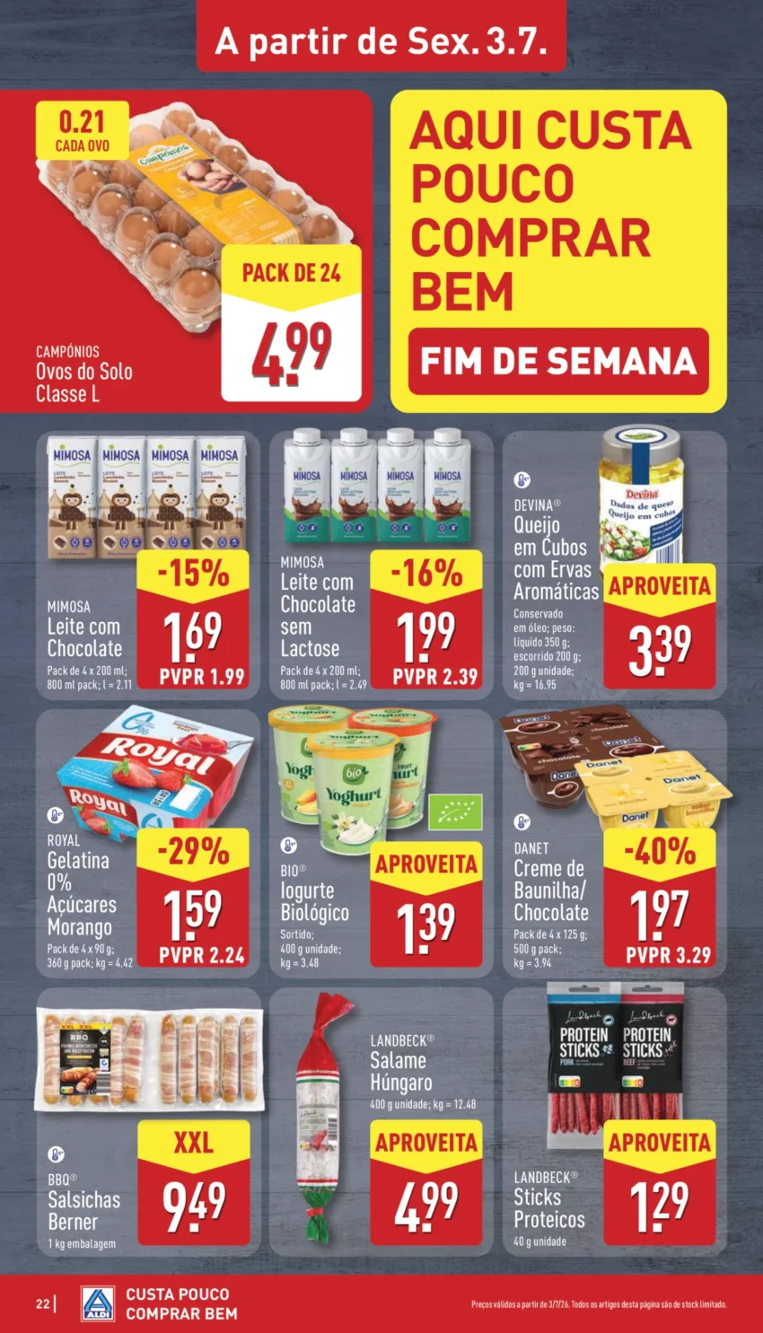 Página 22 do Antevisão Folheto ALDI