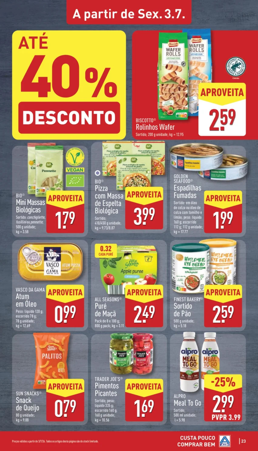 Página 23 do Antevisão Folheto ALDI