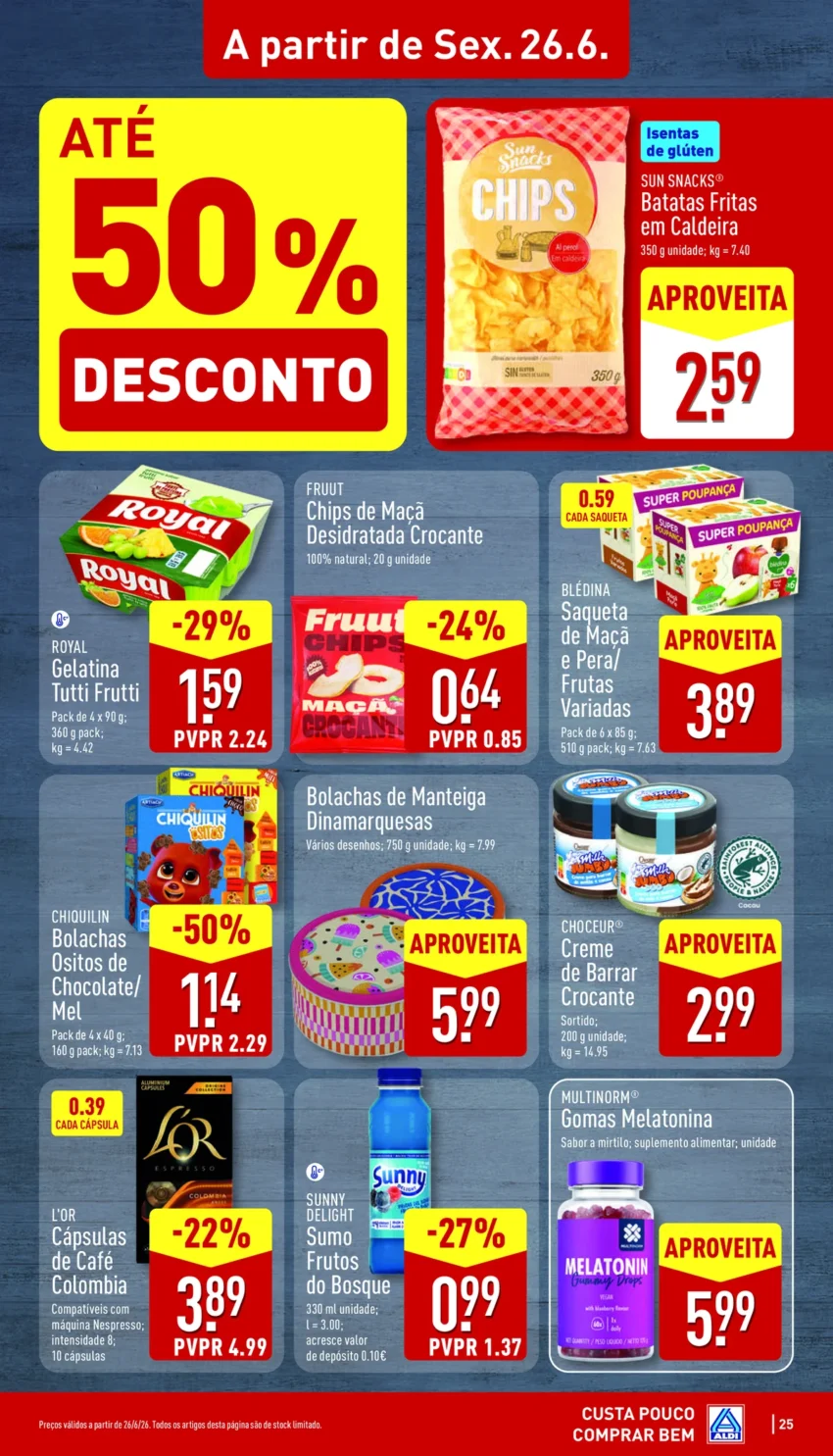 Página 25 do Antevisão Folheto ALDI