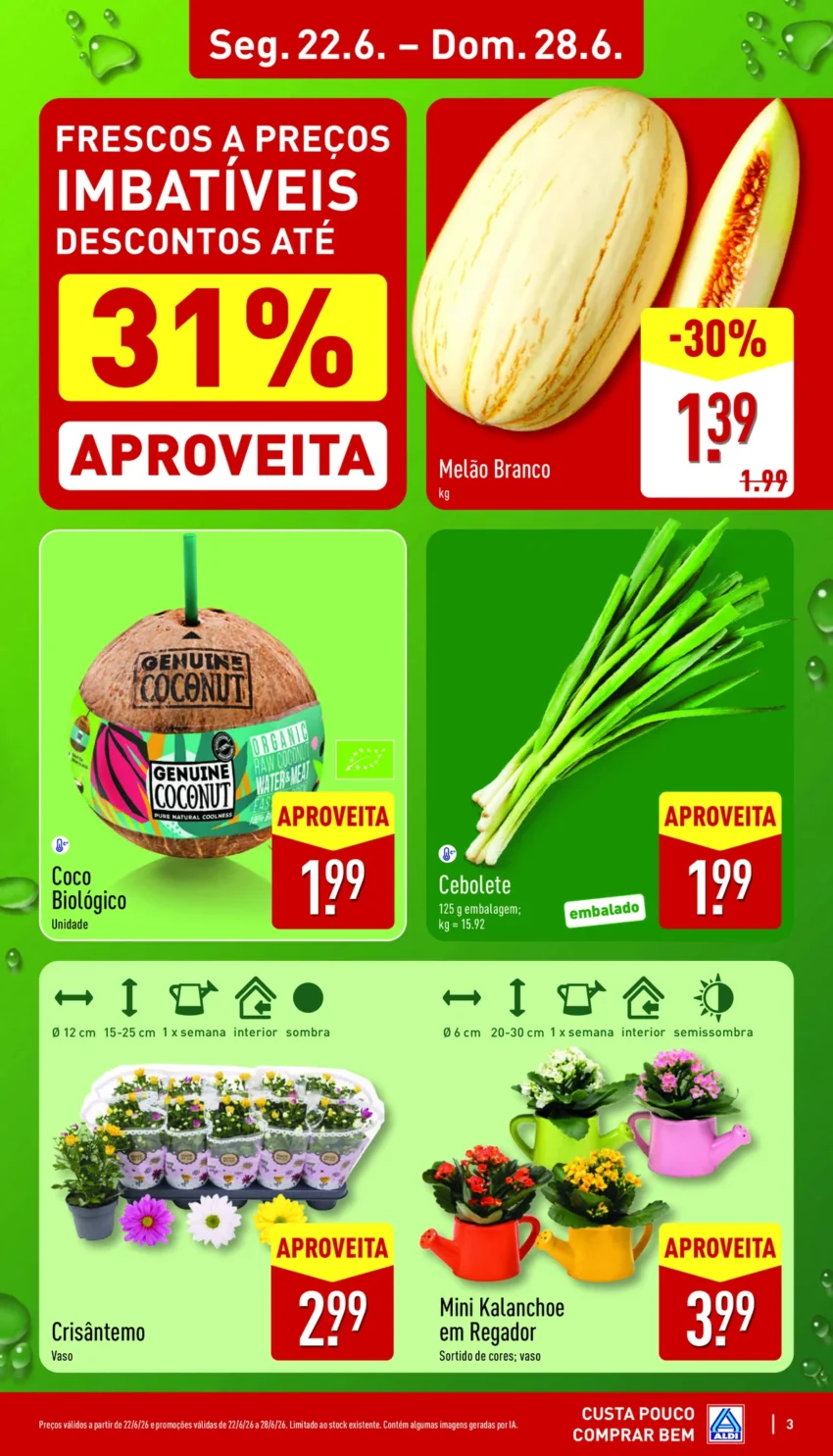 Página 3 do Antevisão Folheto ALDI