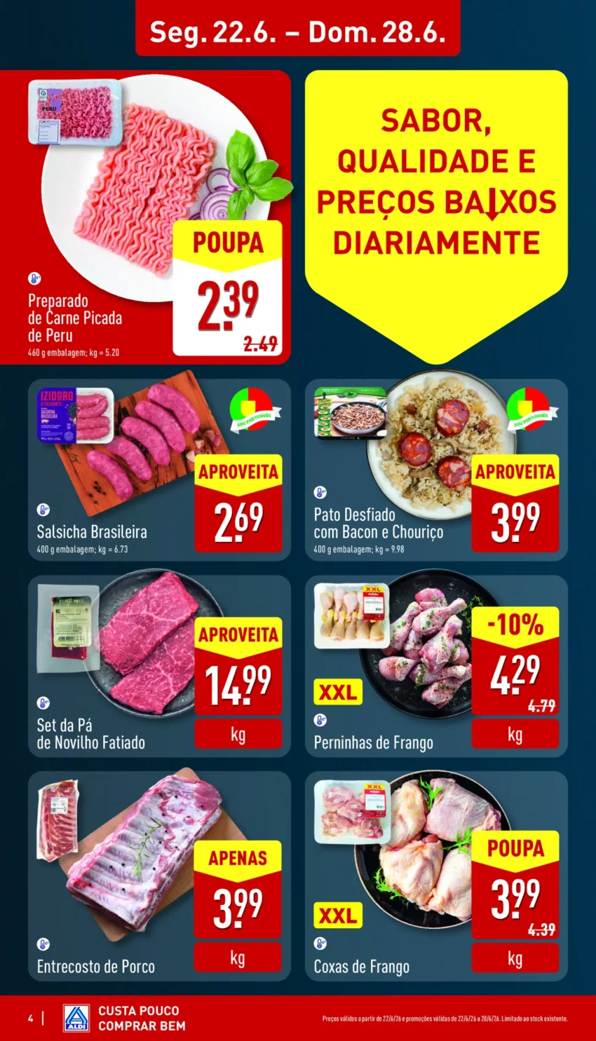 Página 4 do Antevisão Folheto ALDI