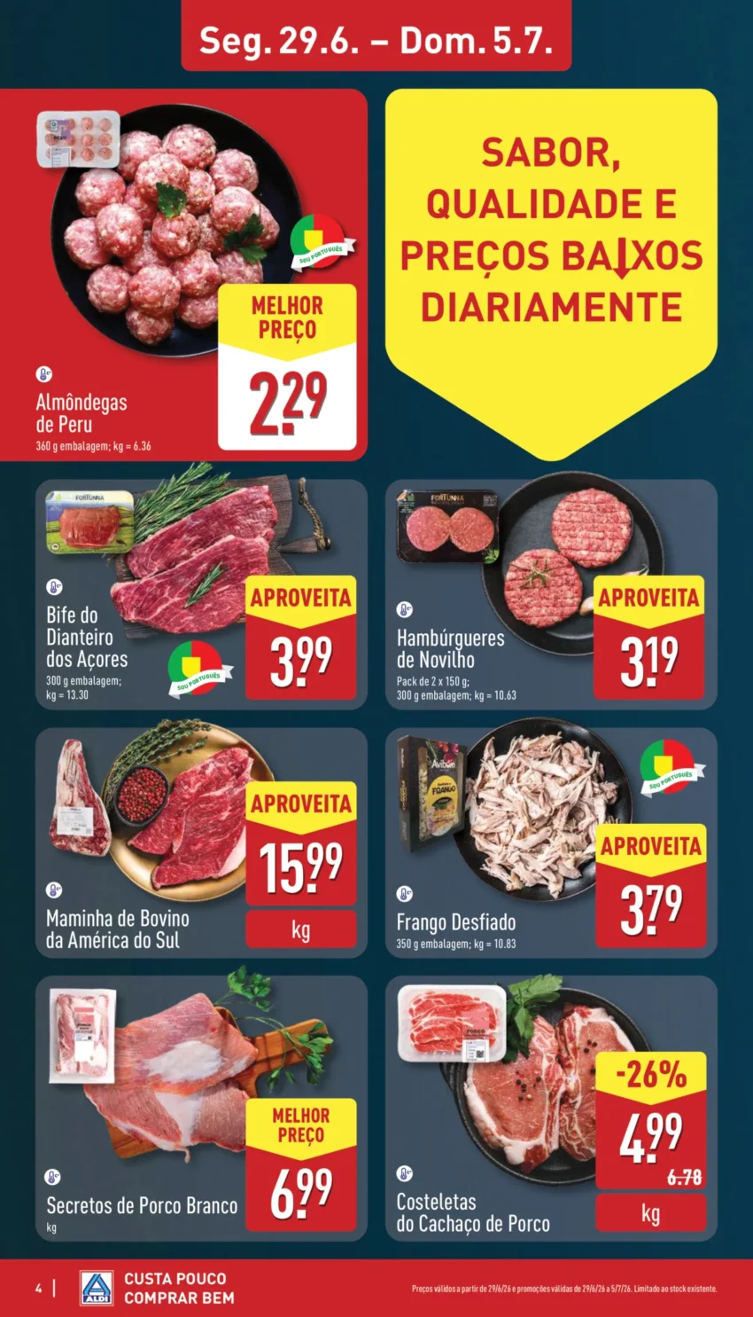 Página 4 do Antevisão Folheto ALDI
