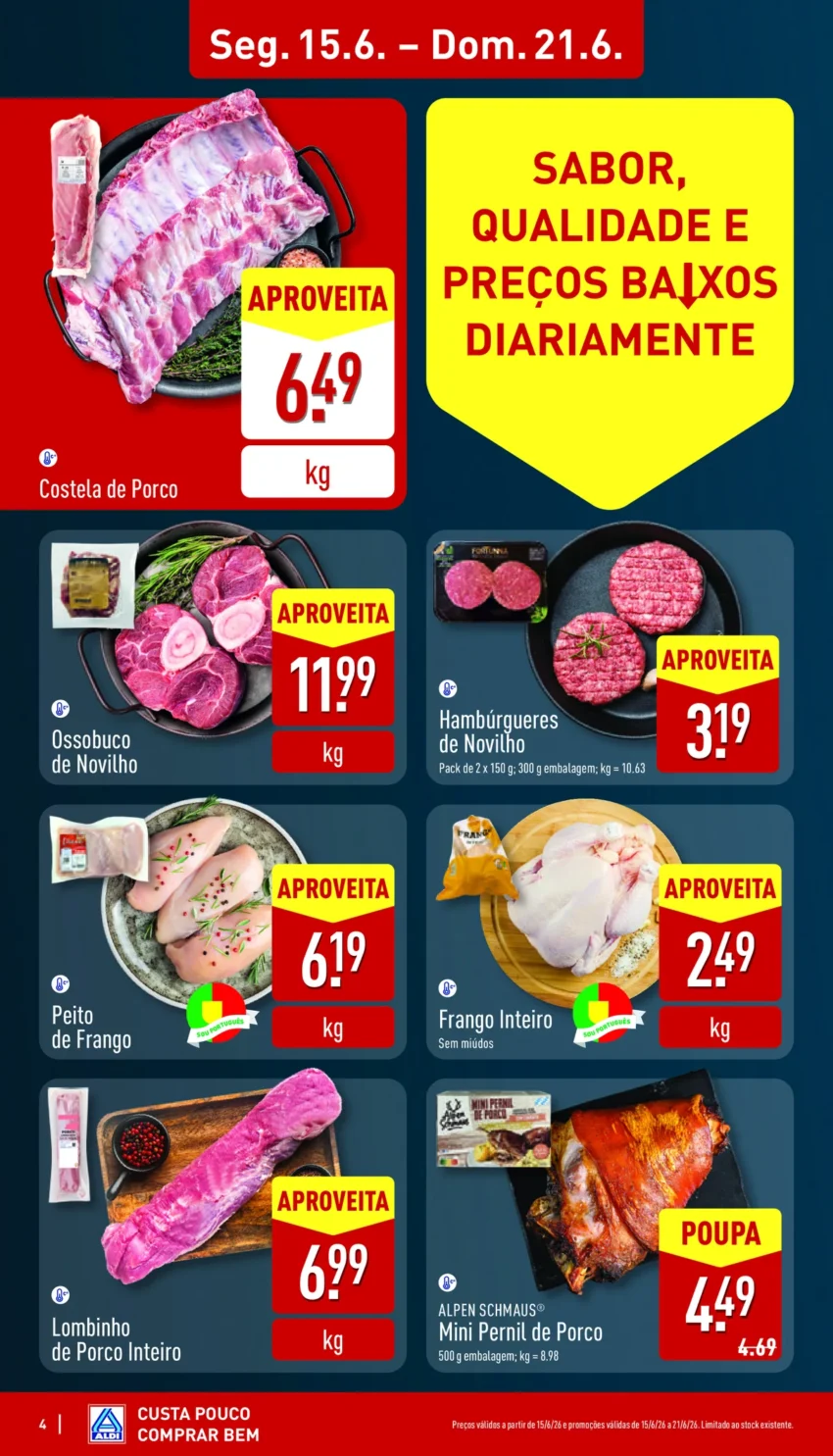 Página 4 do Antevisão Folheto ALDI