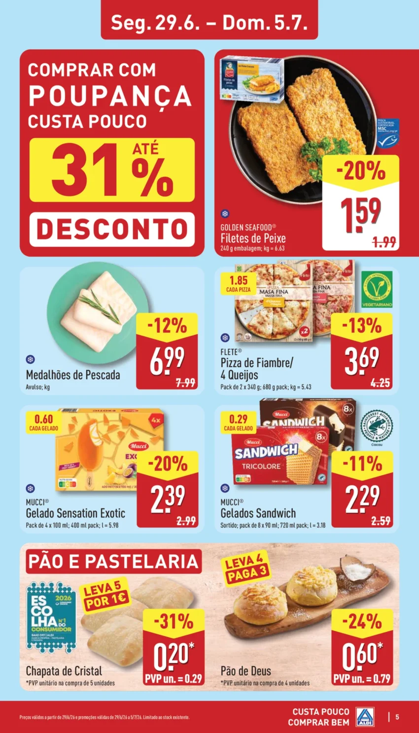 Página 5 do Antevisão Folheto ALDI