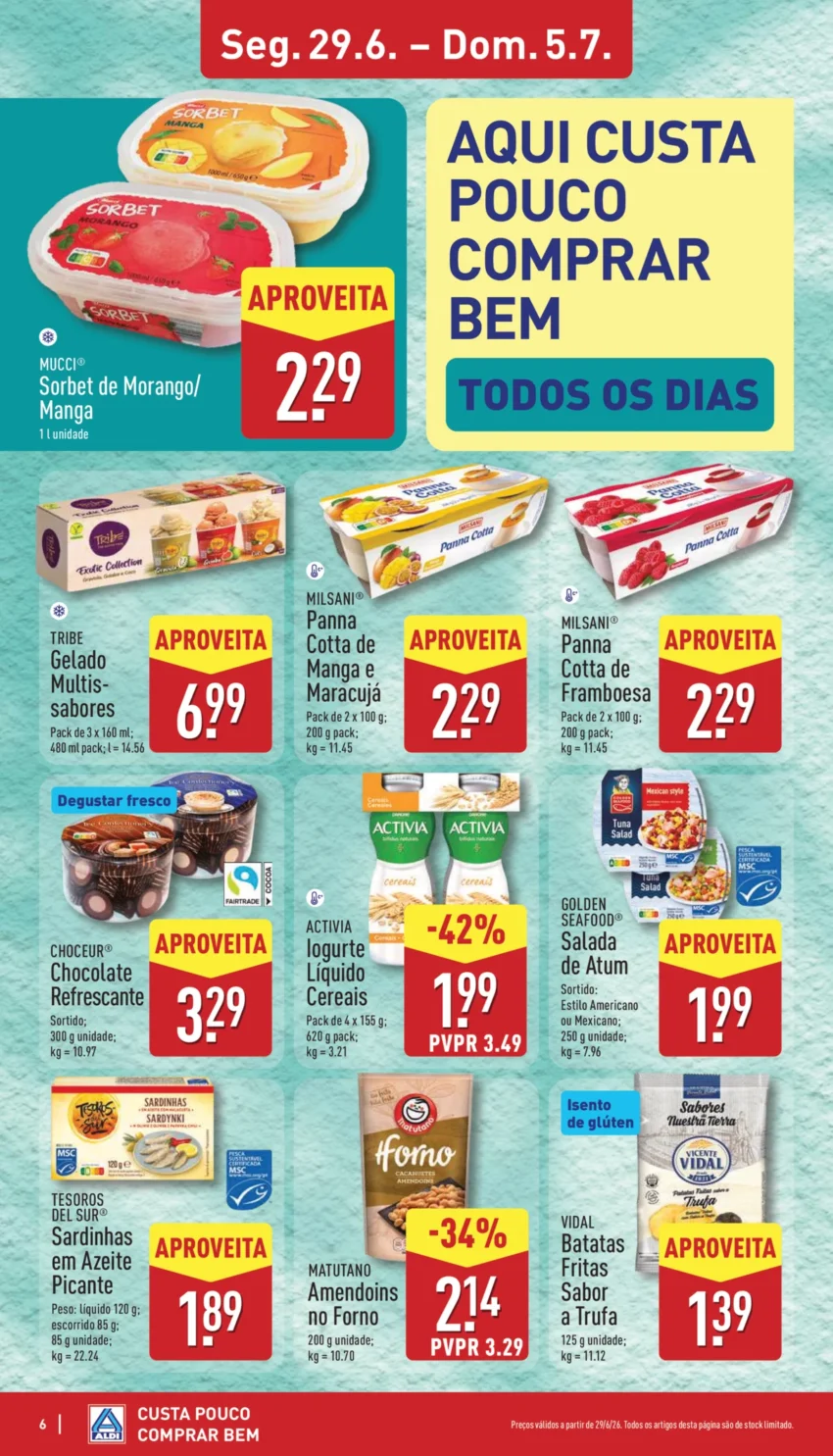 Página 6 do Antevisão Folheto ALDI