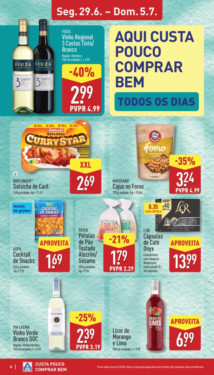Página 8 do Antevisão Folheto ALDI