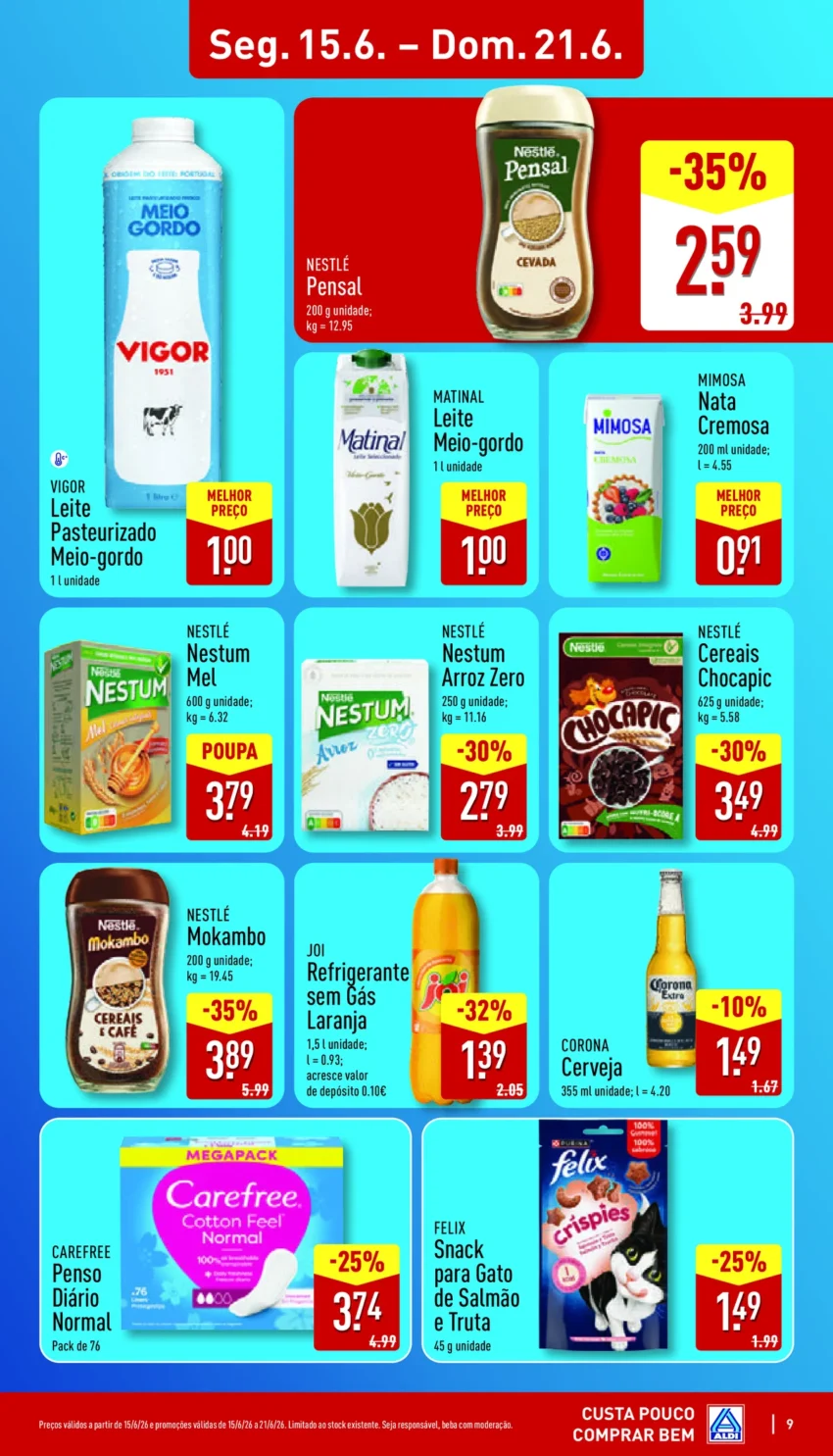 Página 9 do Antevisão Folheto ALDI