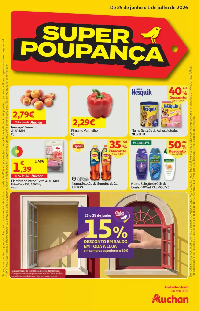 Página 1 do Antevisão Folheto Auchan