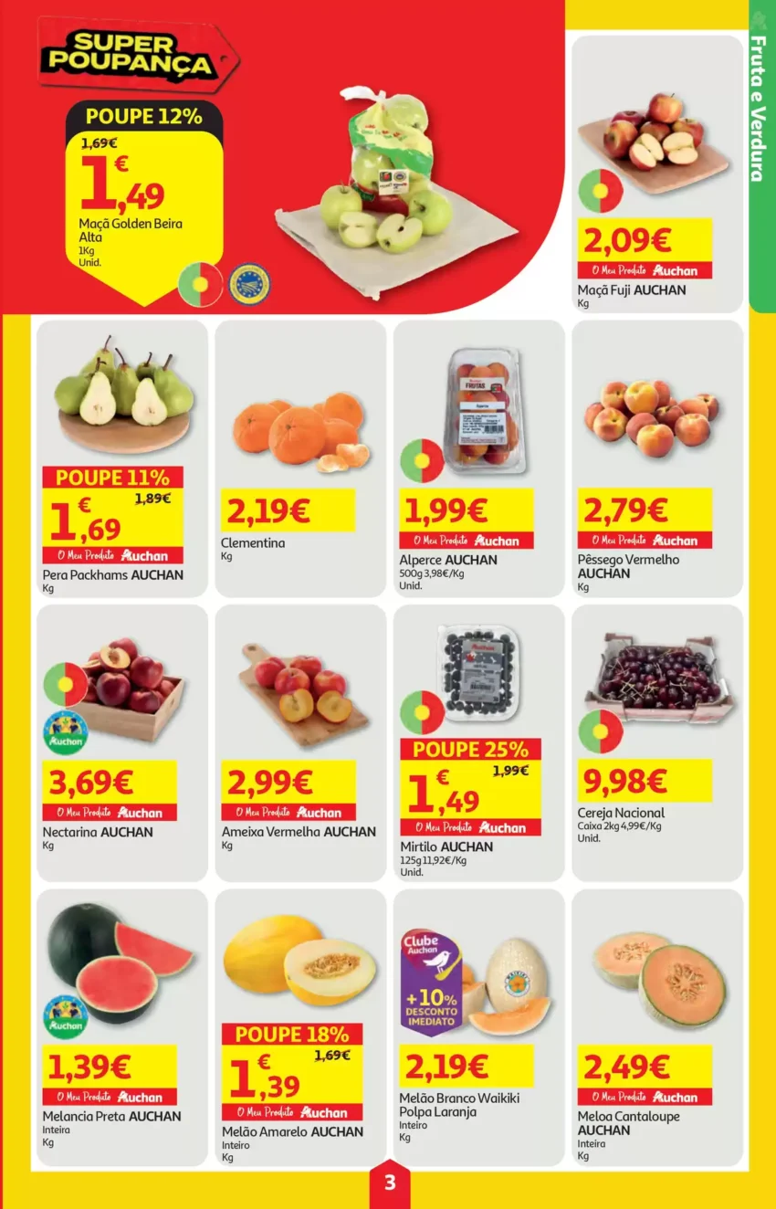 Página 3 do Antevisão Folheto Auchan