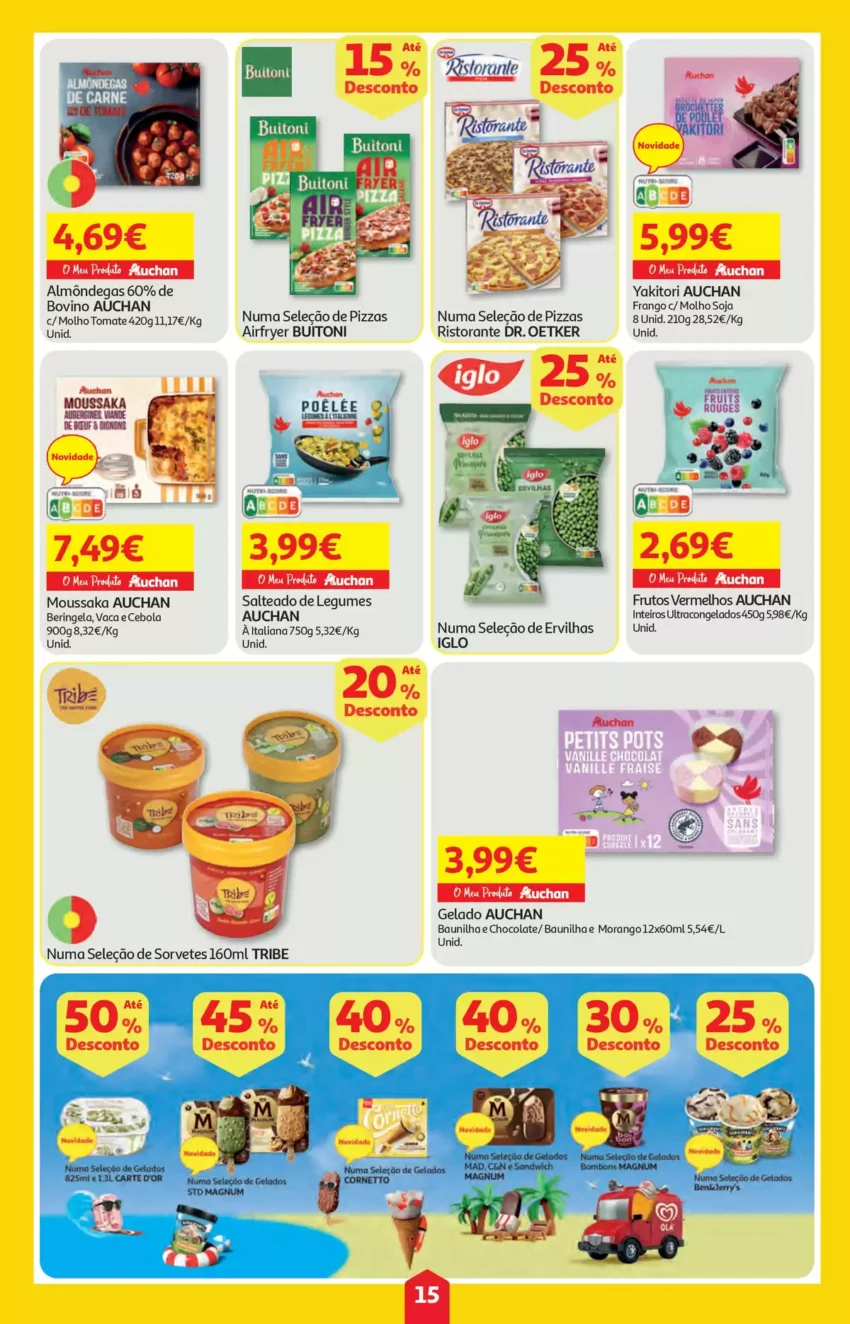 Página 15 do Antevisão Folheto Auchan