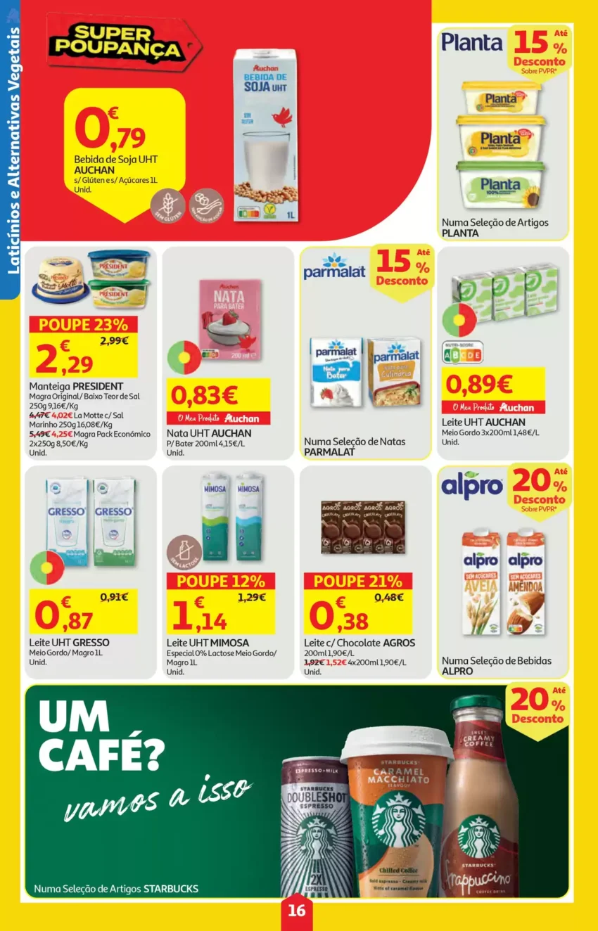 Página 16 do Antevisão Folheto Auchan