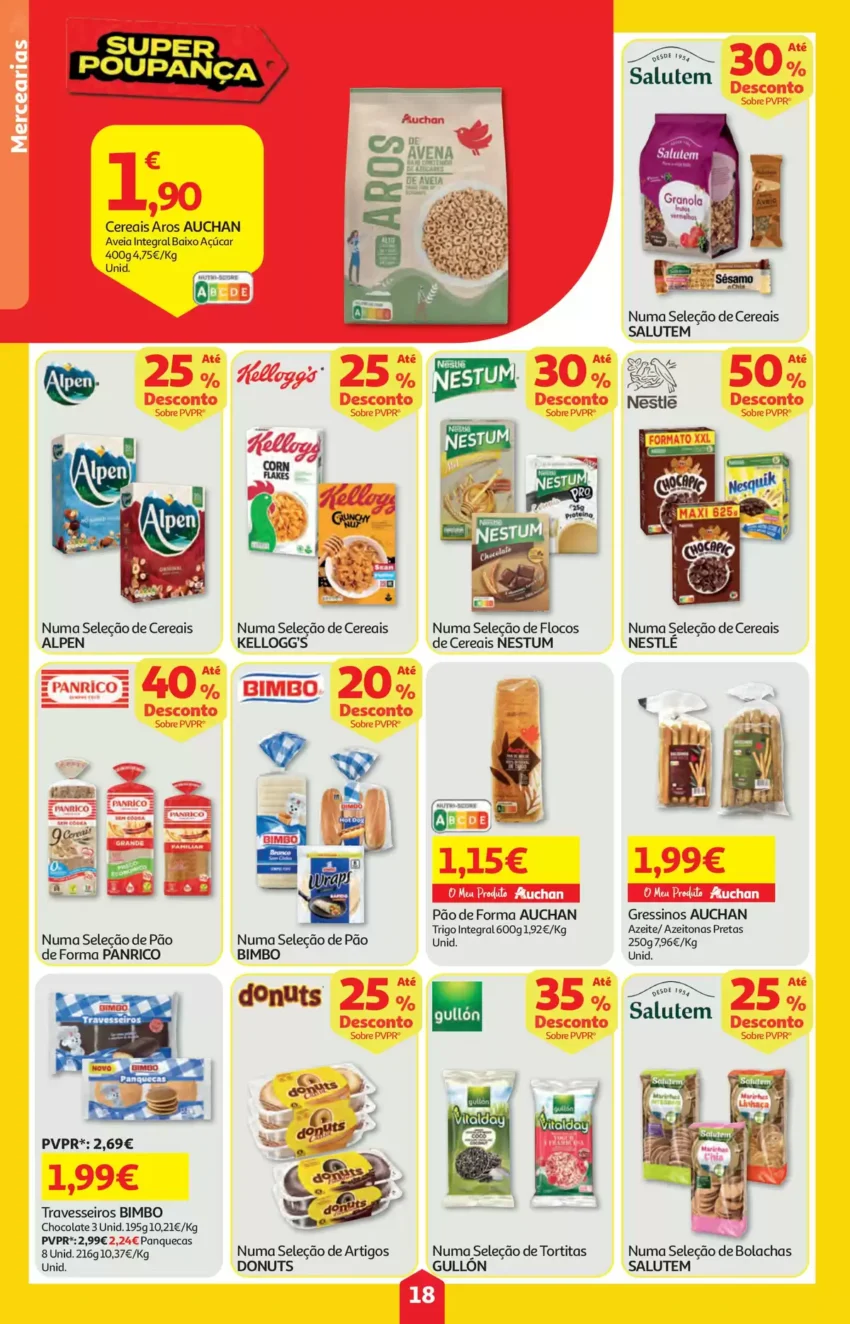 Página 18 do Antevisão Folheto Auchan