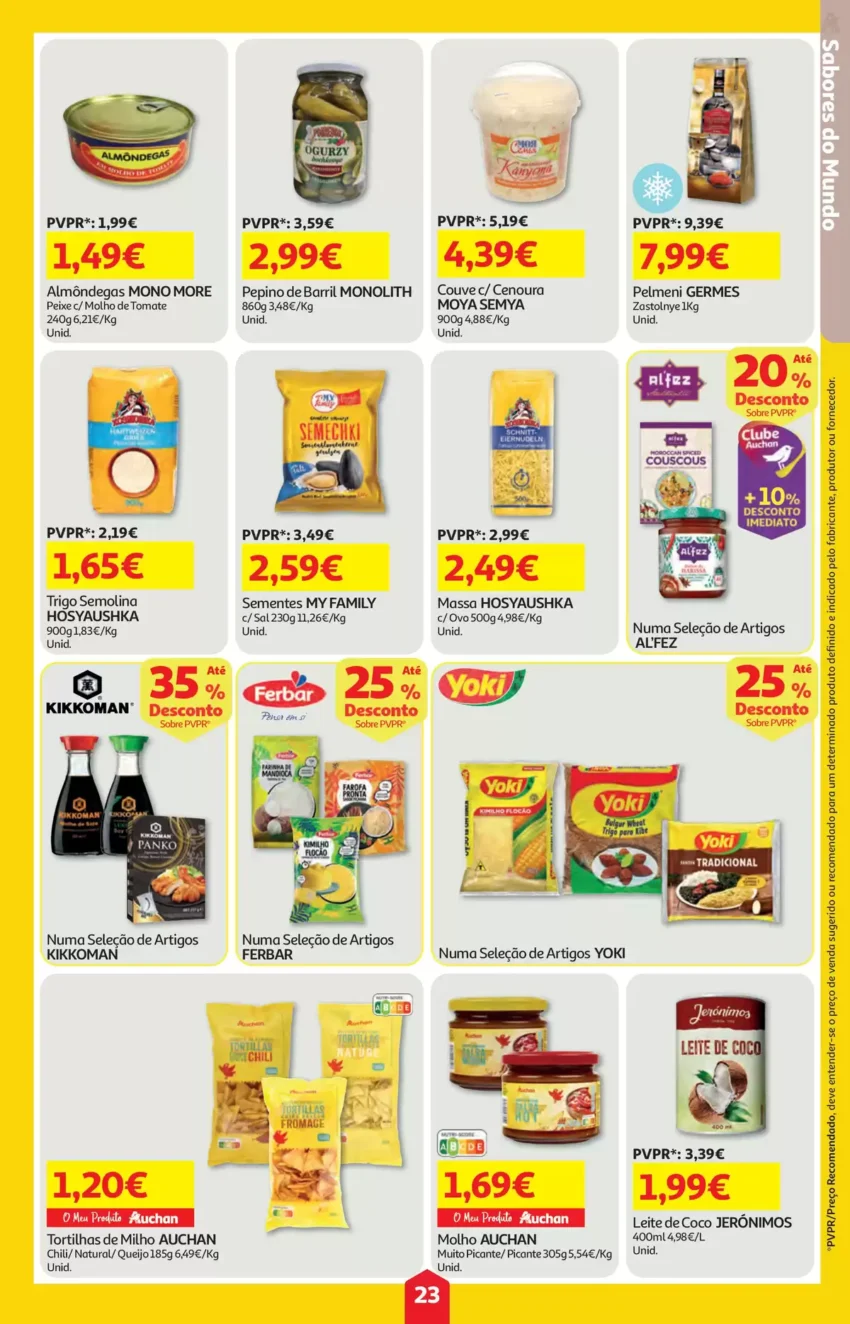 Página 23 do Antevisão Folheto Auchan